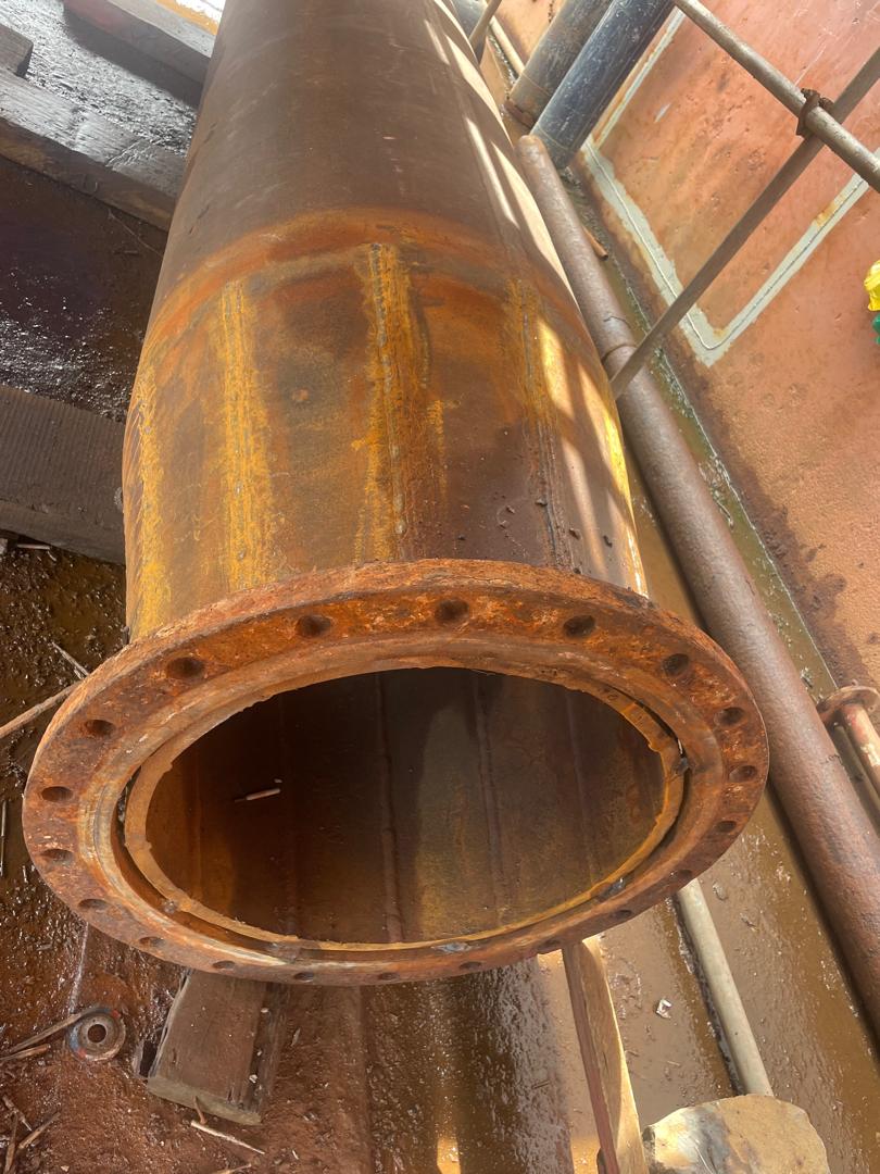 Flanged pipe repair
