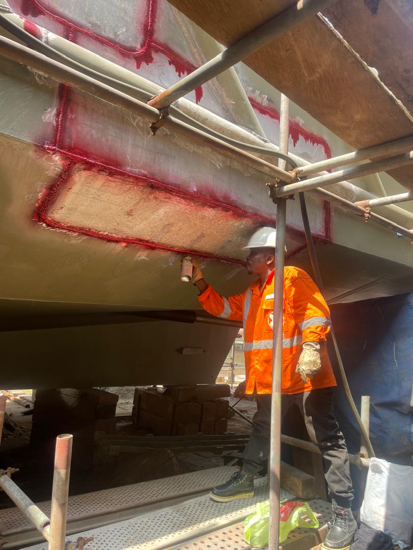Dye penetrant testing